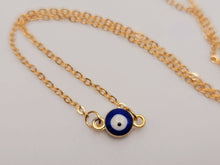 Load image into Gallery viewer, Evil Eye Necklace Blue Evil Eye Blue Eye Necklace • Gift for Her •
