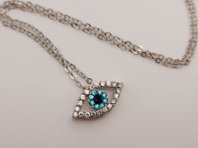Load image into Gallery viewer, Beautiful Blue Evil Eye Necklace For Protection