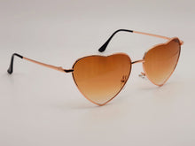 Load image into Gallery viewer, Lb diamond - Heart Shape Heart Sunglasses Retro Vintage Boho Tea