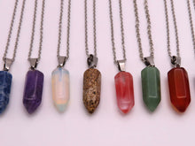Load image into Gallery viewer, Natural Handmade Point Necklace Manifestation Crystals