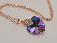 Load image into Gallery viewer, I Love You Necklace - Trendy Heart necklace Gold tone - Gift for her