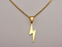 Load image into Gallery viewer, Thunder Necklace Beautiful Gift Necklace , Dainty Necklace, Stainless Steel