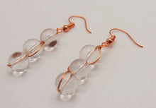 Load image into Gallery viewer, Handmade Clear Quartz Natural Drop Earrings , Stone Earrings