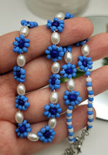 Load image into Gallery viewer, Bohemian Finds, Cute Colorful Choker necklace Handmade, Crystal beaded
