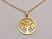 Load image into Gallery viewer, Tree Of Life necklace / Tree necklace / Cute necklace / Trending necklace /Plant necklace / Plant lover gift ideas