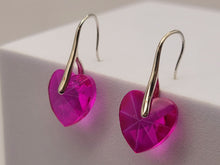 Load image into Gallery viewer, Handmade Small Natural Mini Colorful Heart Earrings , Cute Earrings Gift for her