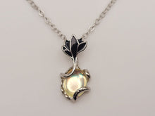 Load image into Gallery viewer, Crystal Necklace Silver Wire Wrapped Moon Stone Necklace