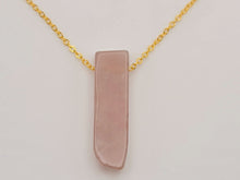 Load image into Gallery viewer, Crystal Necklace Golden Amethyst, Amazonite, Tiger Eye , Rose Quartz