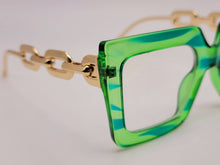 Load image into Gallery viewer, Gorgeous Bridesmaid gift Big Rectangle Unisex Luxury Sunglasses Vintage Punk