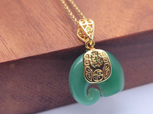 Load image into Gallery viewer, Natural Handmade Crystal Necklace Green Aventurine & White Quartz