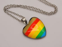 Load image into Gallery viewer, LGBTQ Necklace - Queer / Gay Pride Jewelry - Gender and Sexual Identity Charm Necklace