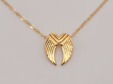 Load image into Gallery viewer, Golden Wing Pendant necklace Trending Necklace , Angel Necklace