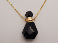 Load image into Gallery viewer, Perfume Bottle Necklace Made with Genuine Stones