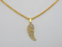 Load image into Gallery viewer, Golden Wing Pendant necklace Trending Necklace , Gold plated charm