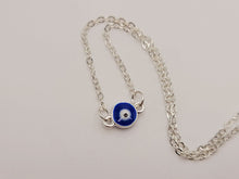 Load image into Gallery viewer, Evil Eye Necklace Blue Evil Eye Blue Eye Necklace • Gift for Her •