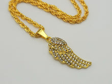 Load image into Gallery viewer, Golden Wing Pendant necklace Trending Necklace , Gold plated charm