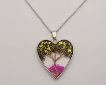 Load image into Gallery viewer, Tree Of Life necklace / Tree necklace / Pyrite & Rose Topaz / Trending necklace