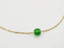 Load image into Gallery viewer, 100 % Natural Handmade Crystal Moldavite Necklace Gold Wire Wrapped Healing Crystal Necklace