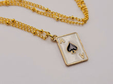 Load image into Gallery viewer, Punk Style Lovely Poker Necklace - Trendy necklace Gold tone