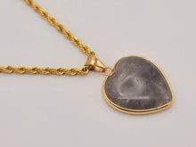Load image into Gallery viewer, Natural Handmade Crystal Necklace Purple Fluorite Crystal Pendant | Energy Stone Choker