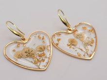 Load image into Gallery viewer, Pressed Wild Flower Earrings | Multi Flower Earrings | Resin Jewelry