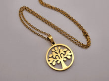 Load image into Gallery viewer, Tree Of Life necklace / Tree necklace / Cute necklace / Trending necklace /Plant necklace / Plant lover gift ideas