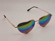 Load image into Gallery viewer, Lb diamond - Heart Shape Heart Sunglasses Retro Vintage Boho Rainbow