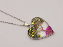 Load image into Gallery viewer, Tree Of Life necklace / Tree necklace / Pyrite & Rose Topaz / Trending necklace