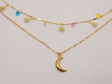 Load image into Gallery viewer, Moon Charm Pendant Choker Necklace- Trendy Moon necklace