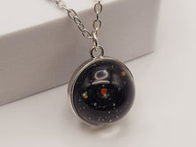 Load image into Gallery viewer, Universe Galaxy Necklace, Nebula Double-sided Glass Ball Pendant Necklace