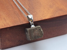 Load image into Gallery viewer, Natural Crystal Necklace Pyrite Stone Gift for her Healing Crystals