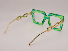 Load image into Gallery viewer, Gorgeous Bridesmaid gift Big Rectangle Unisex Luxury Sunglasses Vintage Punk