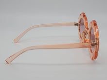 Load image into Gallery viewer, Flower Shaped Kids Sunglasses Retro Vintage Boho Translucent Sun Glasses