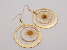 Load image into Gallery viewer, Pressed Wild Flower Earrings | Multi Flower Earrings | Resin Jewelry
