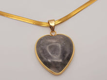 Load image into Gallery viewer, Natural Handmade Crystal Necklace Purple Fluorite Crystal Pendant | Energy Stone Choker