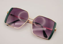 Load image into Gallery viewer, Trendy Big Rectangle Unisex Luxury Sunglasses Vintage Punk Oversized