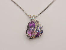 Load image into Gallery viewer, I Love You Necklace - Trendy Heart necklace Silver tone - Gift for her