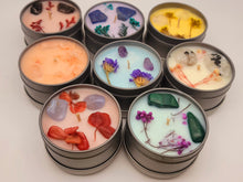 Load image into Gallery viewer, Manifestation Candles For Love, Abundance, Clarity, Spiritual Cleanse, Healing, reiki energy, herbs, and organic soy Wax