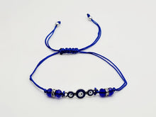 Load image into Gallery viewer, Men’s Women’s Evil Eye Bracelet,Blue Eye,Red String Bracelet