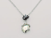 Load image into Gallery viewer, Crystal Necklace Silver Wire Wrapped Moon Stone Necklace