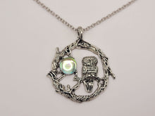Load image into Gallery viewer, Crystal Necklace Wired Owl Necklace MoonStone