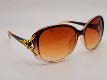 Load image into Gallery viewer, Ladies Rectangle Unisex Luxury Sunglasses Vintage Punk Black & Tea