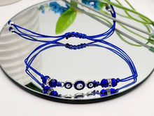 Load image into Gallery viewer, Men’s Women’s Evil Eye Bracelet,Blue Eye,Red String Bracelet