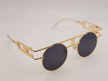 Load image into Gallery viewer, Fashion Small Frame Round Sunglasses Vintage Black Sunglasses | Trendy Sunglasses