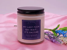 Load image into Gallery viewer, My Last F&ck Natural Soy Wax Candle - Gift for her Engagement Gift- Funny Gift