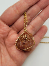 Load image into Gallery viewer, RAW Carnelian pendant necklace, Natural Handmade Necklace