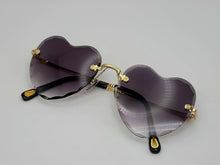 Load image into Gallery viewer, LB diamond - Heart Shape Heart Sunglasses Retro Vintage Boho