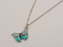 Load image into Gallery viewer, Trendy Butterfly Necklace - Trendy Butterfly necklace Silver tone
