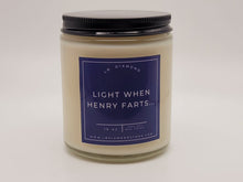 Load image into Gallery viewer, Personalized Light When Name Farts Soy Candle Natural Soy Wax Candle