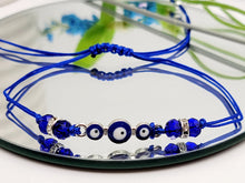 Load image into Gallery viewer, Men’s Women’s Evil Eye Bracelet,Blue Eye,Red String Bracelet